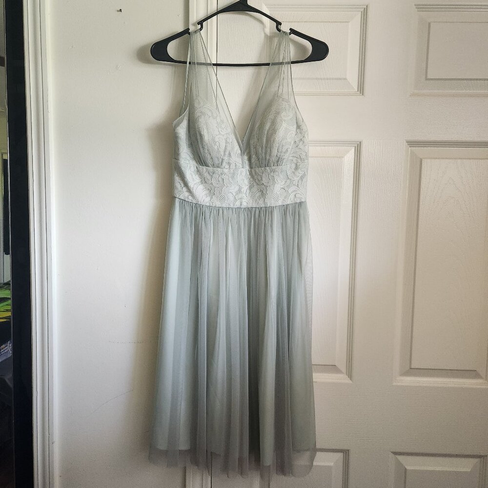 Light Green Dress